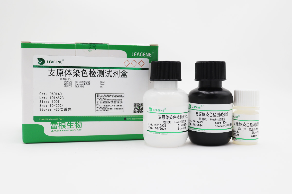 支原體染色檢測試劑盒