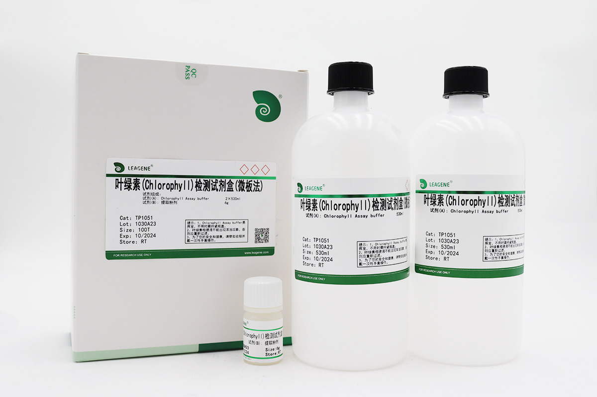 葉綠素(Chlorophyll)檢測(cè)試劑盒(微板法)