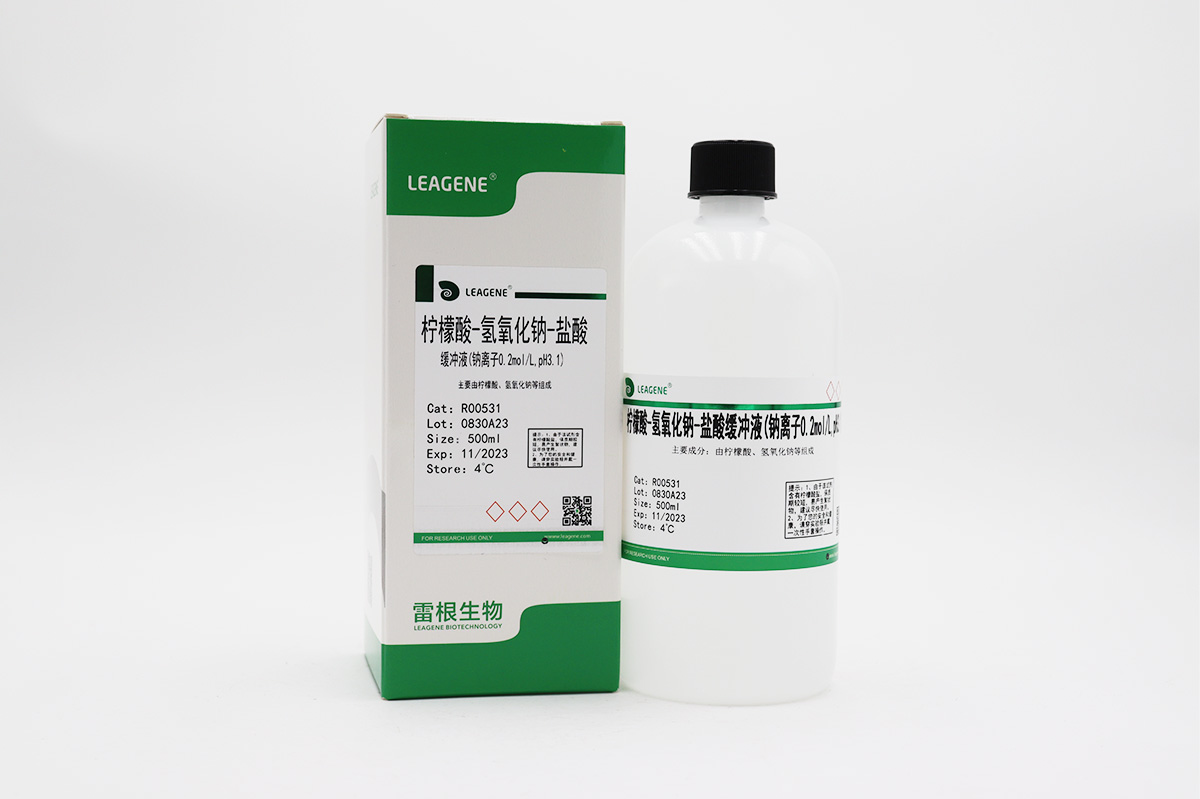檸檬酸-氫氧化鈉-鹽酸緩沖液(鈉離子0.2mol/L,pH3.1)